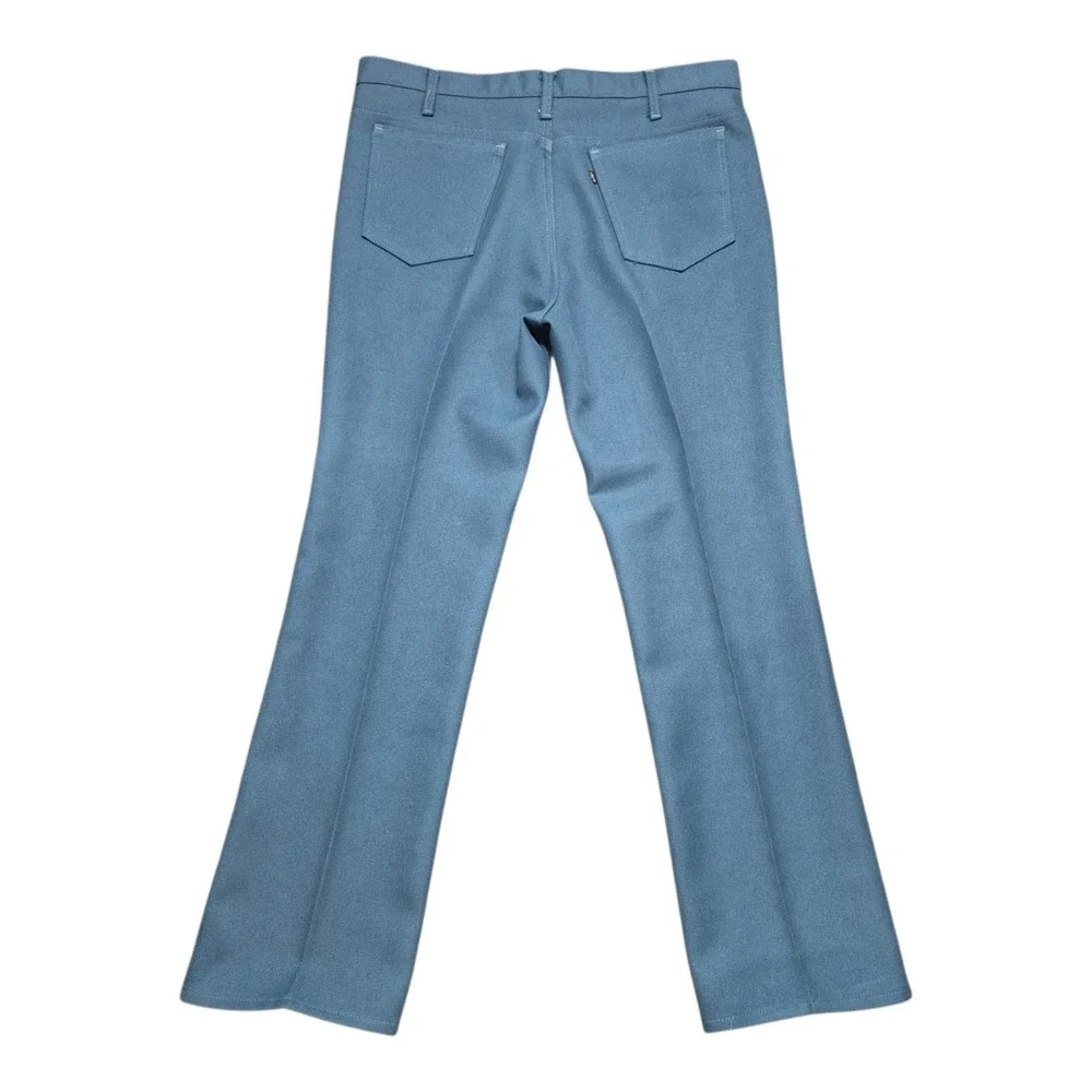 VTG 1988 Levi's 517 Saddleman Men's 36 Blue Bootcut Trousers Sta-Prest USA
